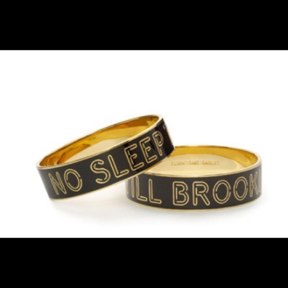 Kate Spade NO SLEEP TIL BROOKLYN- rare bangle